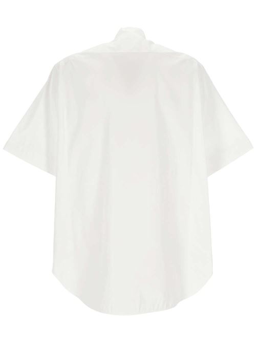 White organic cotton poplin shirt Jil Sander | J24DL0006J45001100